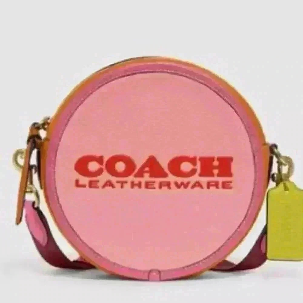 Coach Kia Circle Bag In Colorblock